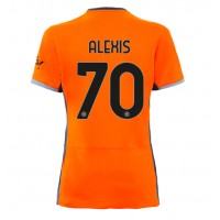 Inter Milan Alexis Sanchez #70 3rd trikot Frauen 2023-24 Kurzarm